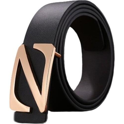 New Mens Business Belts Are Smoothly Buckled with Leather Belts on Both Sides Belts for Men Luxury Designer Brand Belt