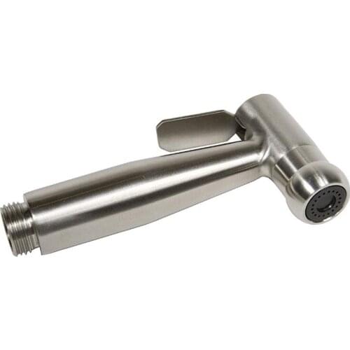 Rounded Bidet Sprayer Head Only, Stainless Steel Brushed Nickel Diaper Sprayer Bidet Head-C