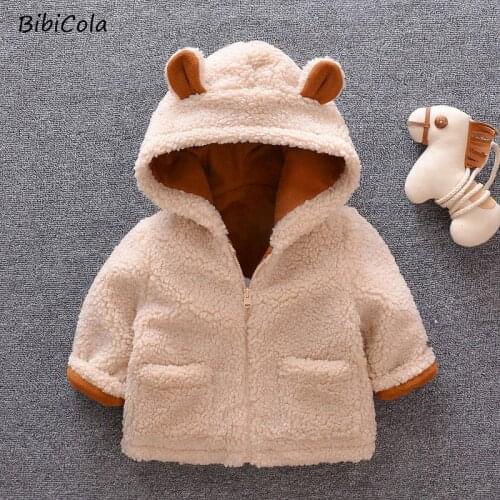 Autumn Winter Baby Outwear Boys Coat Children Girls Clothes Kids Infant Outwear Toddler Fashion Children Jacket