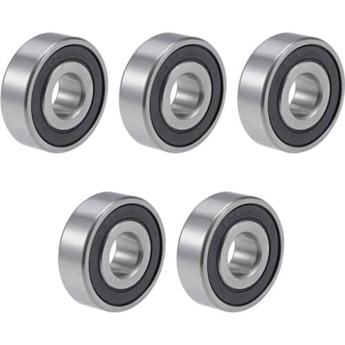6202ZZ 6202RS Deep Groove Ball Bearing 15x35x11mm Double Shielded Bearing Steel Bearings 5-Pack