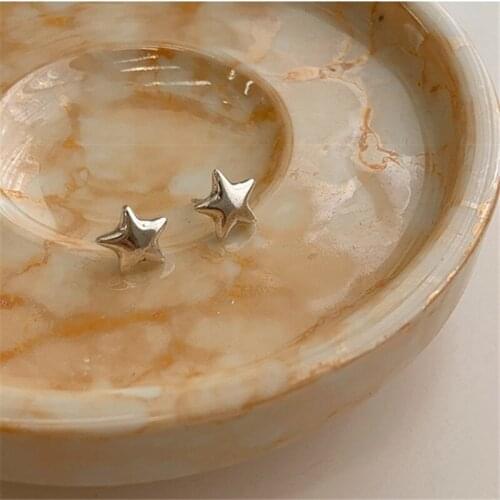 Miuoxion Retro Simple Star Earrings Fashion Personality Punk Party Jewelry For Women Feature Namour Charm Gift All Seasons