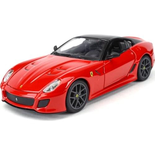 Bburago 1:24 Ferrari 599GTO Sports Car Static Die Cast Vehicles Collectible Model Car Toys