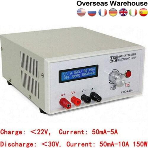 Battery Testers Electronic Load Battery Charging Capacity Tester Car Battery Analyzer Electronic Power Performance Testing Tool