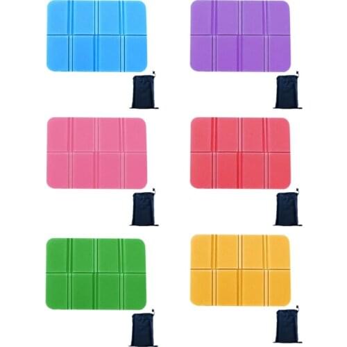 Outdoor Foldable Seat Foam Mat for Hiking Sports Camping Dinning Beach Picnic Lightweight Cushion Sit Upon Sitting Pad