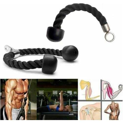 HOOMALL New Gym Biceps Rope Tricep Rope Fitness equipment pull up rope