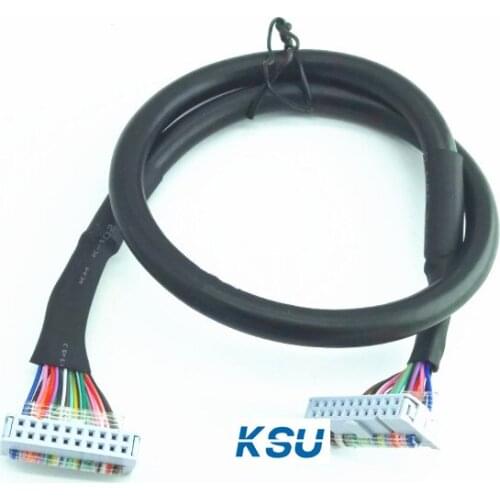 High quality IDC 20Pin 20 Pin IDC20P Shielded wire round cable date cable 2.54mm pitch 26AWG for breakout