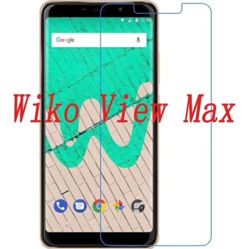 Smartphone Tempered Glass for Wiko View Max 5.99" Explosion-proof Protective Film Screen Protector cover phone