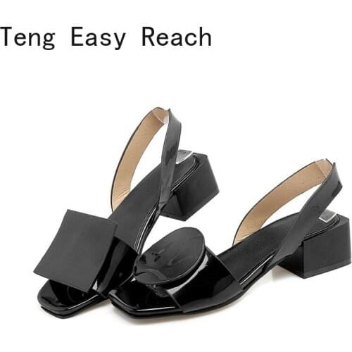 2021 Women Sandals Summer Cute Casual Daily Comfy Ladies Sandal Dress Party Peep Toe Female Low Heels Shoes Big Size 41 42 43