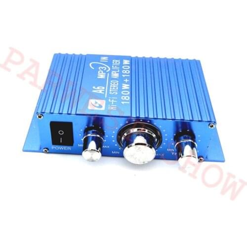 2PCS 180W + 180W Stereo Amplifier HIFI digital power amplifier accessories for Coin operator game cabinet DVD MP3 player & PC