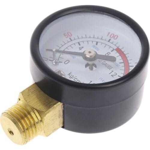 2021 New Dual Scale Economical All Purpose Pressure Gauge with Brass Internals 0-220 PSI/KPa