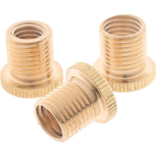 3pcs Gear Shift Knob Thread Adapter Nuts Insert M10x1.25 & M10x1.5 & M8*1.25 Kit