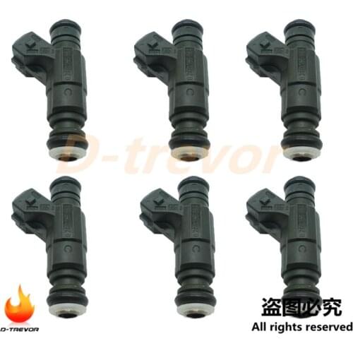 6PCS 0280155964 NEW Fuel Injector for Suzuki Alto Chery Chang'an Star Hafei