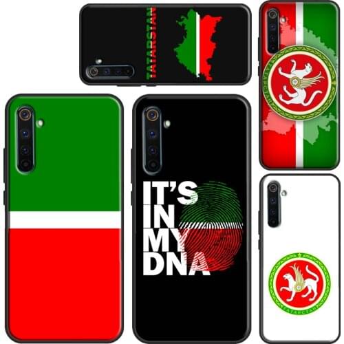 Tatarstan Flag Coat of Arms Case For OnePlus 8T 9R Nord 7 8 9 Pro Coque For Realme 8 Pro Q3 6 7 C3 C11 C21 C15 GT Neo