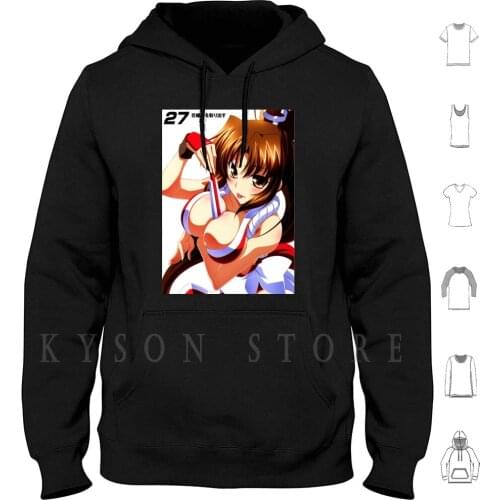 Mai Shiranui #10 Hoodies long sleeve Cotton Sexy Hentai Ecchi Echi Erotic Lewd Tits Titties Boob Boobs Oppai Anime