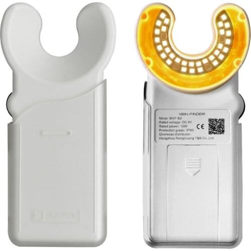 Hand-held portable LED Vein finder viewer Venous blood vessels transilluminator Medical cosmetic instrument