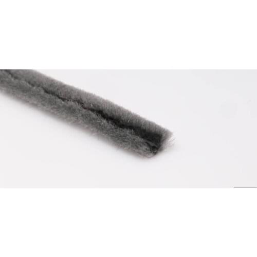 Dust-proof 4-roll package 7x8mm grey silicon window seal silicon weather strip