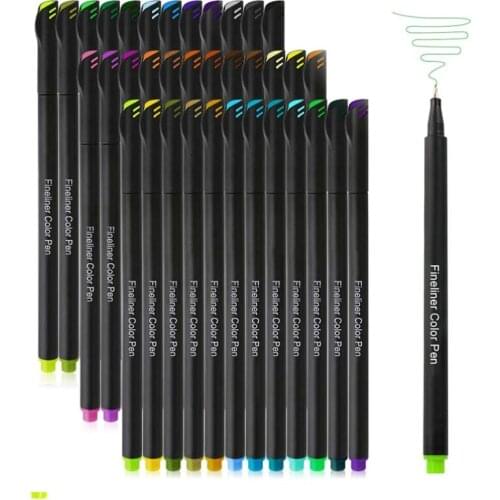 Journal Planner Pens Colored Fine Point Markers Drawing Pens Porous Fineliner Pen for Writing Note Taking Calendar Agenda Colori
