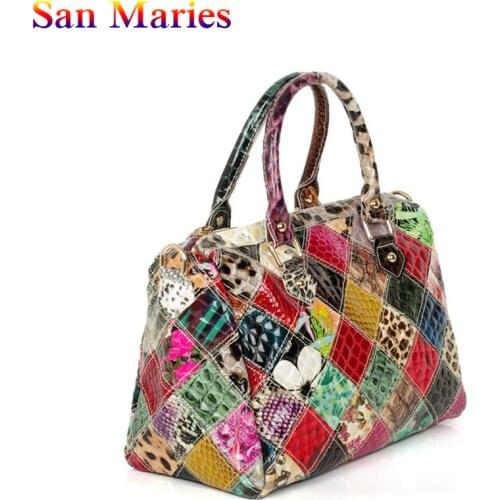 San Maries Reptile Bags For Women