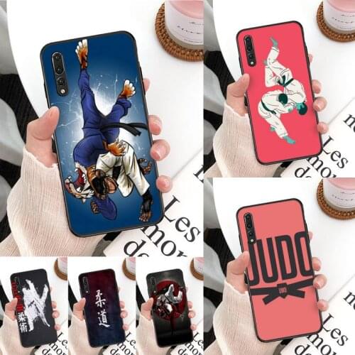 Yinuoda judo Soft Silicone Phone Cover For Huawei Mate 30 Pro P20 P30 P40 pro lite Y7 Y6 2019 case for Honor 8X 8A 10 20lite 10i