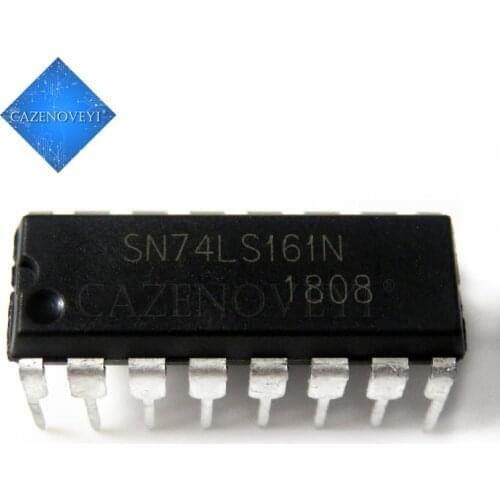 10pcs/lot SN74LS161AN HD74LS161AP SN74LS161N 74LS161 DIP-16 In Stock