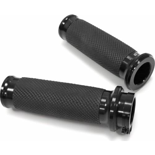 25mm 1" Gel Rubber Hand Grip Fit For Harley XL883 XL1200 King Softail Classic Custom Road Glide