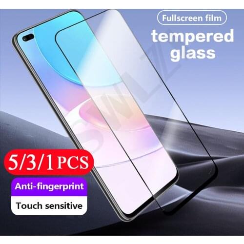 5/3/1Pcs 9D full cover Tempered Glass for Huawei nova 8 pro 8i Phone Screen Protector nova 8 SE protective Film glass smartphone