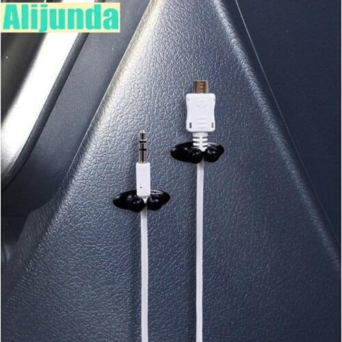 8 pieces/carriage cable clip USB cable clip for Honda CRV Accord Odeysey Nissan Teana X-Trail Qashqai Infiniti FX-series Q-serie