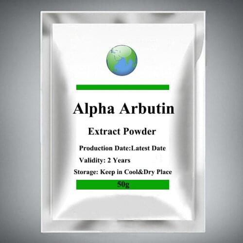 99% ALPHA ARBUTIN POWDER STRONG SKIN WHITENING SUPPLEMENT SKIN LIGHTENING DELAY AGING TREATMENT OF FRECKLES CHLOASMA