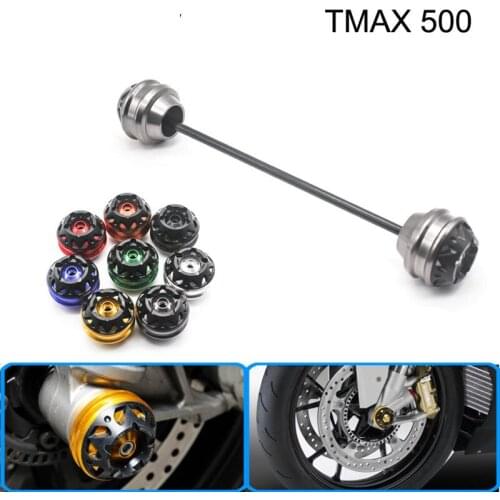 Free delivery for YAMAHA TMAX 500 2008-2011 CNC Modified Motorcycle Front and Rear wheel drop ball / shock absorber