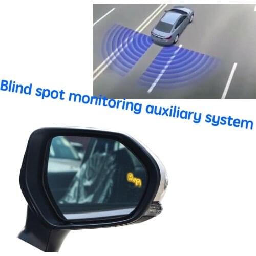Car BSD BSM BSA Blind Area Spot Warning Drive Mirror Rear Radar Detection System For TOYOTA Camry XV50 Altis 2011~2019