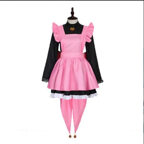 CARD CAPTOR SAKURA Black Cat Maid Servant Dress Outfit CardCaptor Cosplay Costume