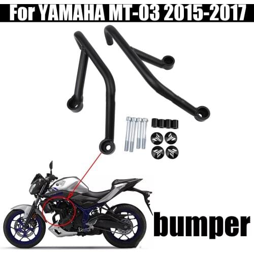 For Yamaha MT-03 MT03 MT 03 MT25 MT-25 2015 2016 2017 Motorcycle Engine Protetive Guard Crash Bar Frame Protector Engine bumper