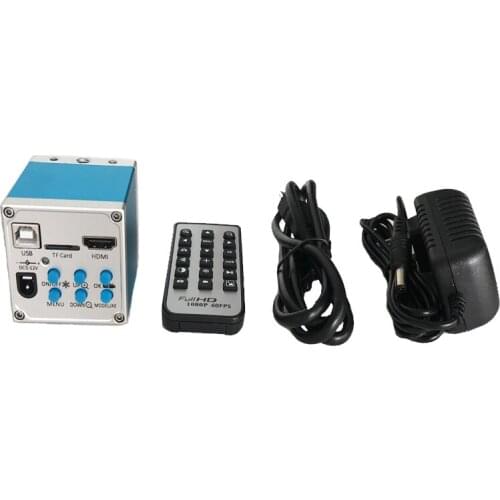 Full HD 16MP 1080P HDMI USB TF card Industrial Video Microscope Camera Video Recorder For Electronic PCB Repair