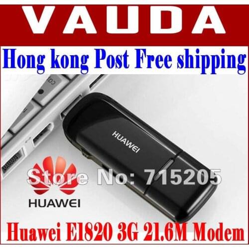 HK Post free shipping Huawei E1820 3G USB Wireless Modem 21.6M Support CE And External Antenna