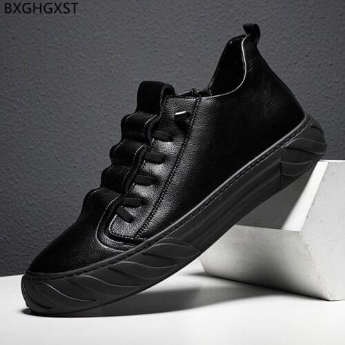 Skateboard Leather Casual Shoes for Man 2021 Fashion White Running Shoes Men Sneakers Luxury Brand Man Shoes High Quality Sport