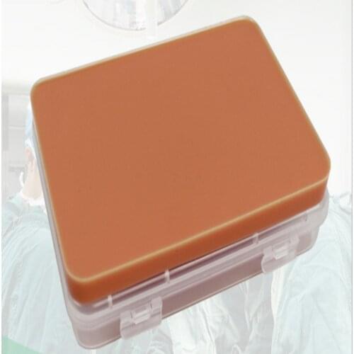 Medical silicone skin suture surgical training human kit Suture Practice pad human skeleton anatomical model skin injector