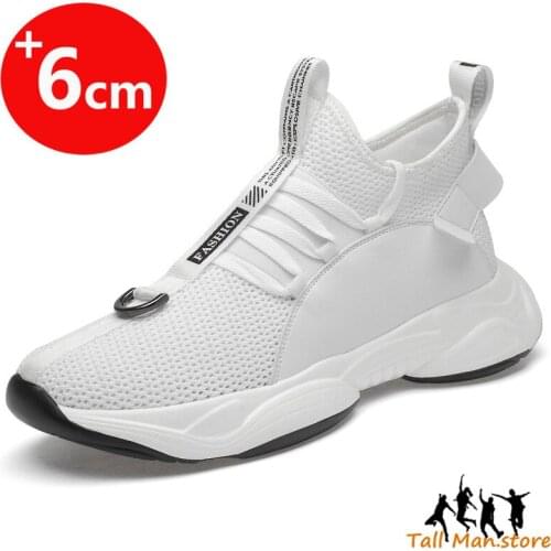 Men Sneakers Heightening Shoes Elevator Shoes Height Increase Shoes Height Increasing Shoes