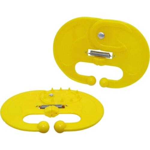 Calf Weaning Equipment with Spring Livestock Rearing Protection device Farm Animal Cow Nose Ring Cattle Milking Stop 20 Pcs