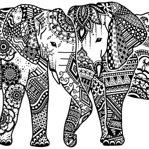 Elephant stamp Clear Stamp for Scrapbooking Transparent Silicone Rubber DIY Photo Album Decor 261