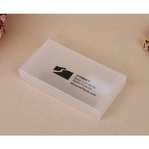 UV Resistant Matte Lamination Printing PVC Plastic gift box Custom Printed Plastic Gift Packaging Box ---PX20223