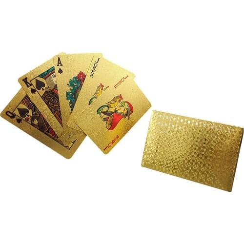 2Sets Waterproof Black Playing Poker Card Bar Party KTV Night Board Game Prop Poker Cards Perfect For Playing Game