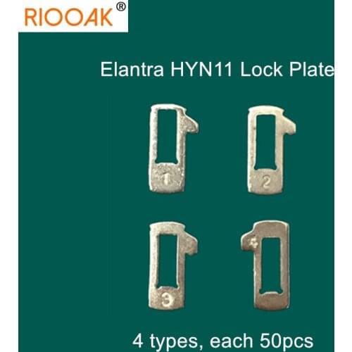 200pcs/lot Car Lock Reed HYN11 Locking Plate For Hyundai Elantra NO 1.2.3.4 Each 50PCS Lock Repair Kits