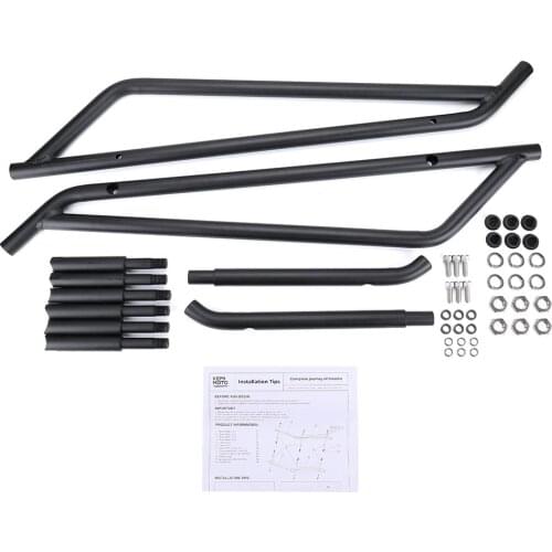Black Nerf Bars RZR PRO XP Nerf Bars UTV Black Rock Sliders 2020 2021 for Polaris RZR Pro XP/Premium/Ultimate