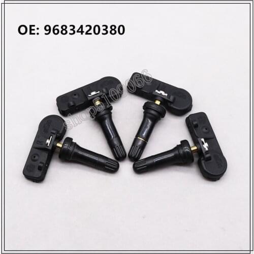 Tyre Pressure Sensor For Peugeot Citroen Picasso C4 5430W0 TPMS 433MHz TPMS SENSOR TIRE PRESSURE SENSOR 9683420380 9673860880