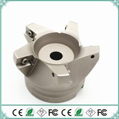 Milling discs,RAP400R,BAP400R 160-40-8T 75 degrees CNC machine tool Milling machine knifeInsert the for Scrap blades APKT1604