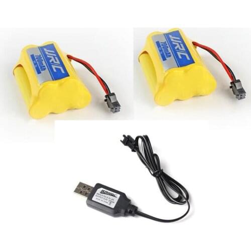 JJRC D826 Q60 Q61 1:16 RC Military Truck 4WD 6WD RC Car spare parts 6V 700mAh battery charger