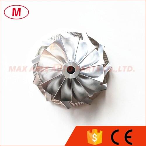 TD04HL 16T 49189-00016 Turbo Billet compressor wheel 43.43mmx56.02mm 11+0 blades for 49189-01330/1350/1450/49377-00221