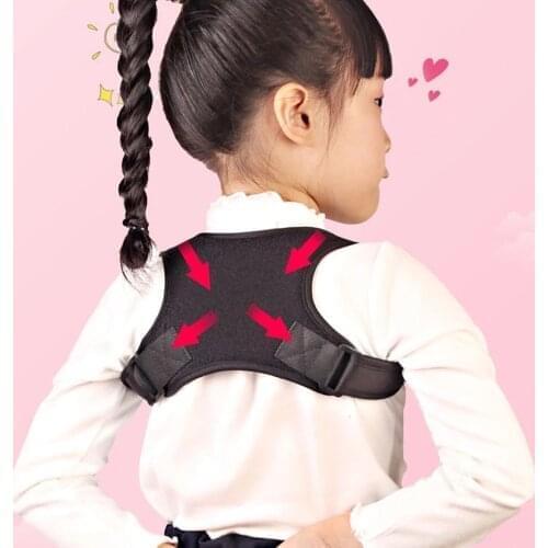 Posture Corrector New Hot Adjustable Back Support Belt Spine Back Shoulder Brace Support Belts Adult Invisible Hunchback Belts