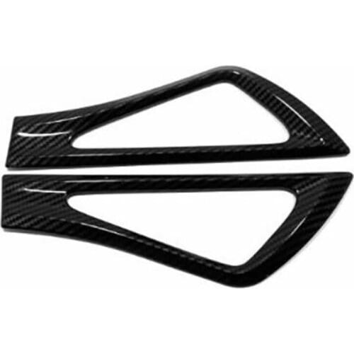 For Tesla Model 3 2018-2020 Car Side Camera Cover Leaf Fender Vent Lamp Trim Turn Signal Indicator Decoration Frame