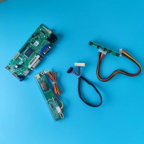 M.NT68676 driver Kit DVI VGA LCD DIY Controller board For LP154W01 panel HDMI-compatible Screen 1280X800 15.4"